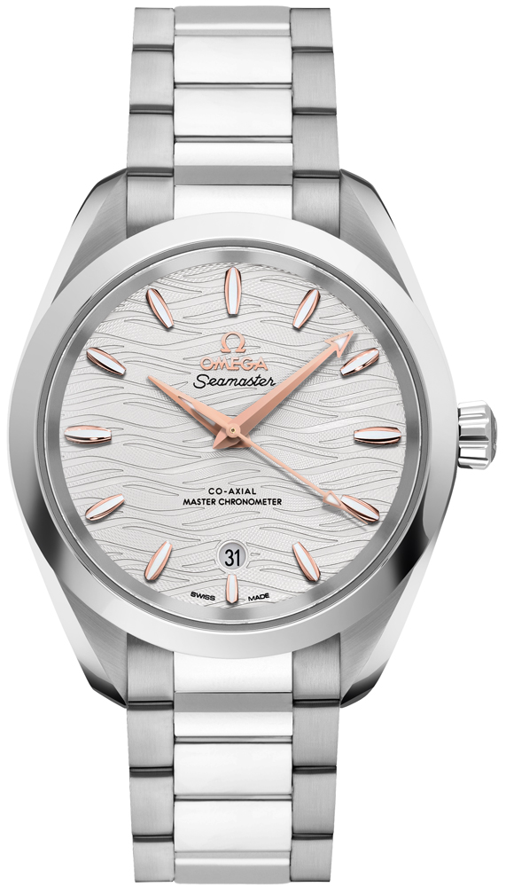 Omega Seamaster Aqua Terra Watches Ladies Silver Self winding Automatic Chronometer 22010382002002 Watch