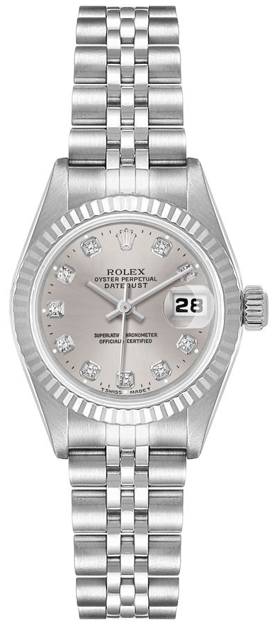 Rolex Lady-Datejust Watches Ladies Silver Self winding Automatic 69174-SLVDJ Watch