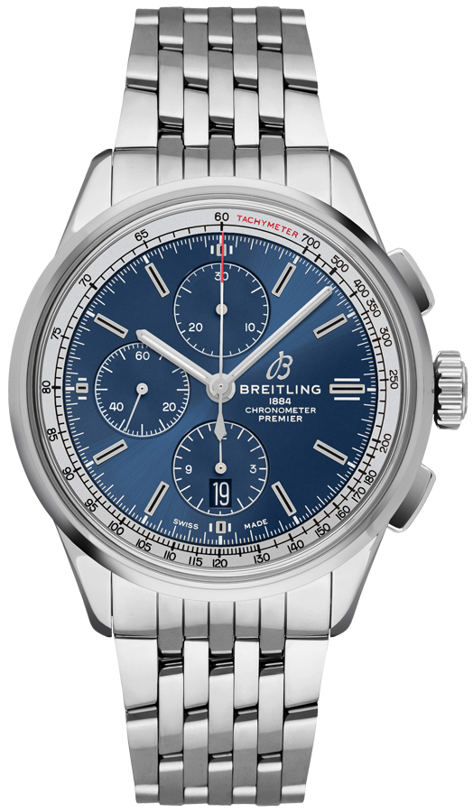 Breitling Premier Watches Mens Blue Self winding Automatic A13315351C1A1 Watch