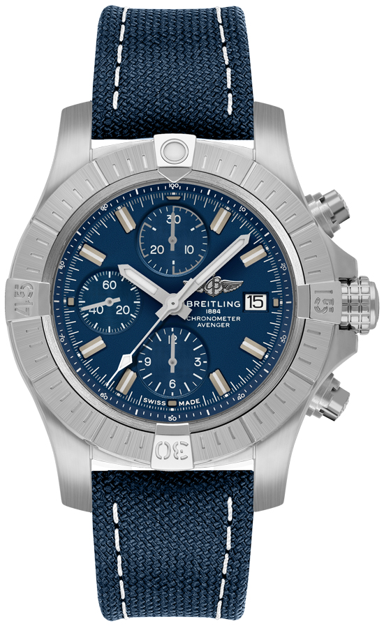Breitling Avenger Watches Mens Blue Self winding Automatic A13385101C1X2 Watch