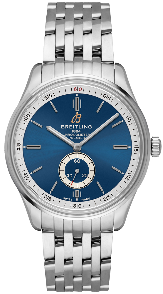 Breitling Premier Watches Mens Blue Self winding Automatic A37340351C1A1 Watch
