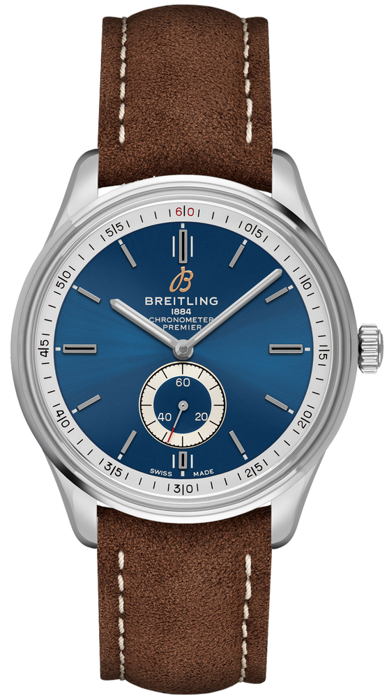Breitling Premier Watches Mens Blue Self winding Automatic A37340351C1X2 Watch