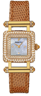 Audemars Piguet Deva Watches Ladies Pearl White Battery Operated Quartz 67421BA-ZZ-A081LZ-01 Watch