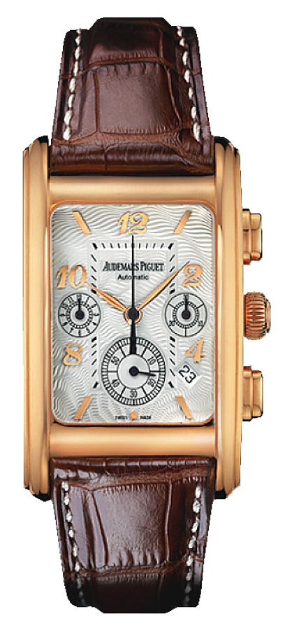 Audemars Piguet Edward Piguet Watches Mens Guilloche Silver Self winding Automatic 25987OR-OO-D088CR-01 Watch
