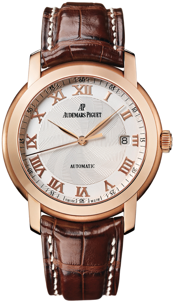 Audemars Piguet Jules Audemars Watches Mens Guilloche Silver Self winding Automatic 15120OR-OO-A088CR-03 Watch