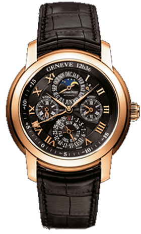 Audemars Piguet Jules Audemars Watches Mens Black Self winding Automatic 26003OR-OO-D002CR-01 Watch