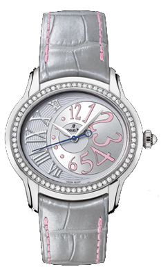 Audemars Piguet Millenary Watches Ladies Mother of Pearl Silver Self winding Automatic Chronometer 77301ST-ZZ-D009CR-01 Watch