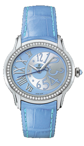Audemars Piguet Millenary Watches Ladies Light Blue Self winding Automatic Chronometer 77301ST-ZZ-D303CR-01 Watch