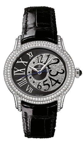 Audemars Piguet Millenary Watches Ladies Black Self winding Automatic Chronometer 77302BC-ZZ-D001CR-01 Watch