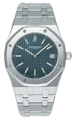 Audemars Piguet Royal Oak Watches Mens Guilloche Blue Self winding Automatic 15202ST-OO-0944ST-02 Watch