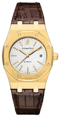 Audemars Piguet Royal Oak Watches Ladies Guilloche White Self winding Automatic 15300BA-OO-D088CR-01 Watch