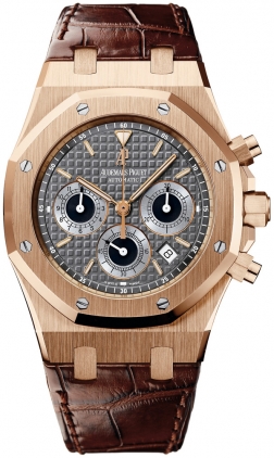Audemars Piguet Royal Oak Watches Mens Guilloche Grey Self winding Automatic 26022OR-OO-D098CR-02 Watch
