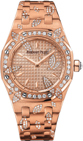 Audemars Piguet Royal Oak Watches Ladies Gold Battery Operated Quartz 67616OR-ZZ-1234OR-01 Watch