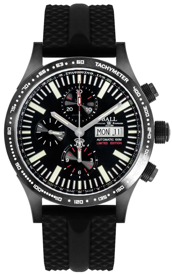 Ball Storm Watches Mens Black Self Winding Automatic CM2192C-P2-BK Watch