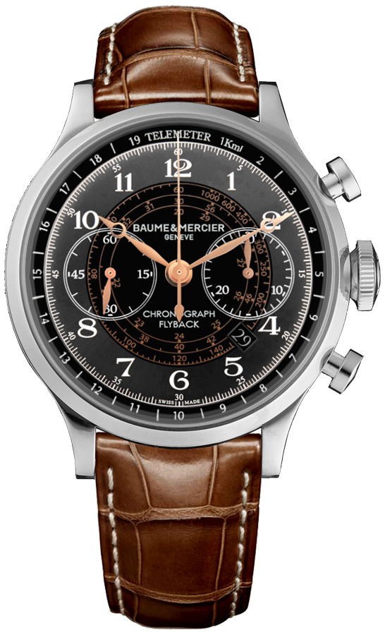 Baume & Mercier Capeland Watches Mens Grey Self-winding Automatic MOA10094 Watch
