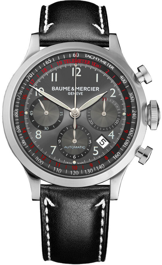 Baume & Mercier Capeland Watches Mens Grey Self-winding Automatic MOA10003 Watch