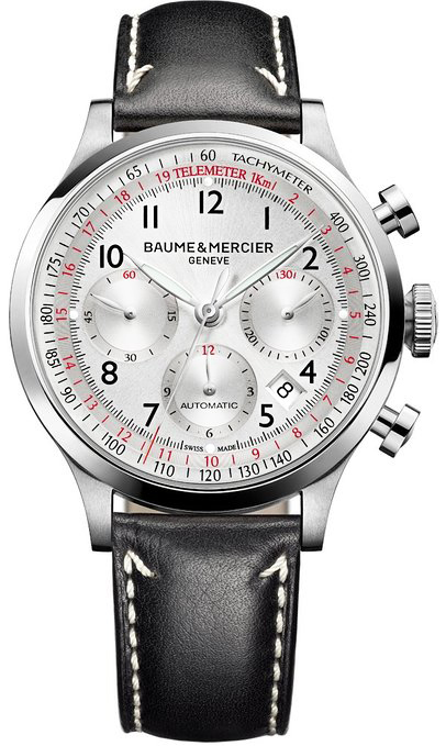 Baume & Mercier Capeland Watches Mens Silver Self-winding Automatic MOA10005 Watch