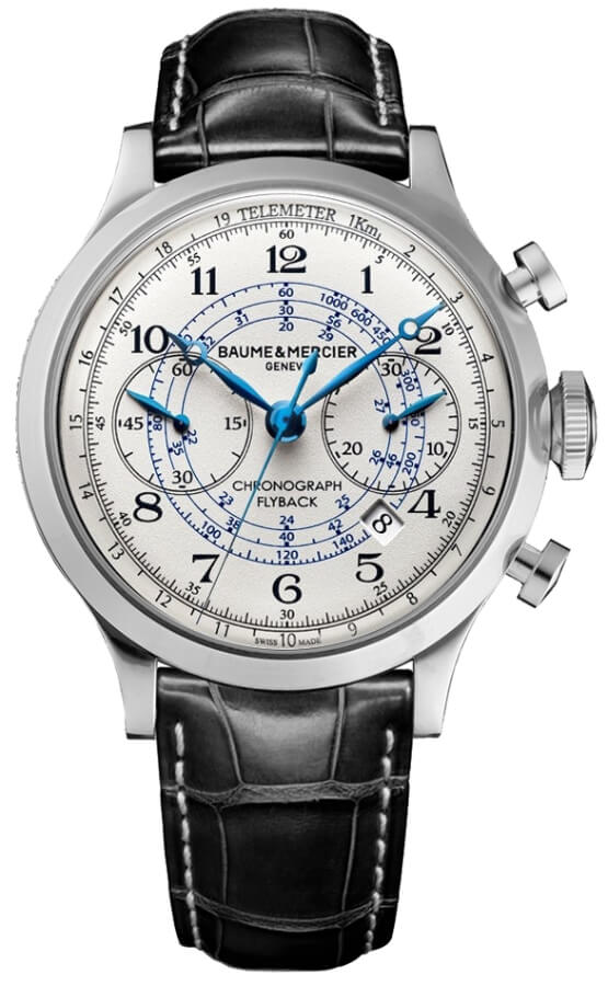 Baume & Mercier Capeland Watches Mens White Self-winding Automatic MOA10006 Watch