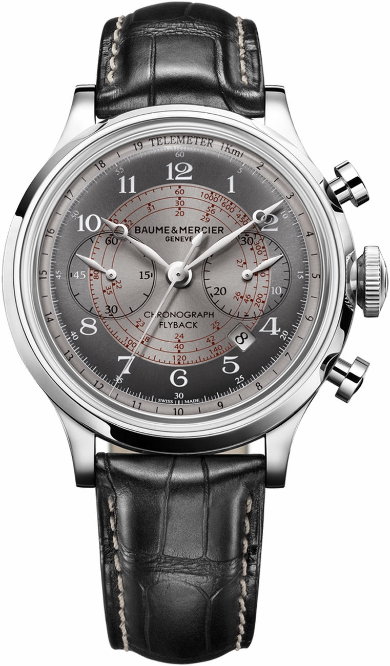 Baume & Mercier Capeland Watches Mens Grey Self-winding Automatic MOA10086 Watch