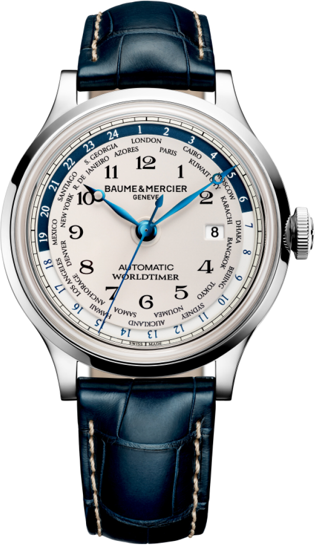 Baume & Mercier Capeland Watches Mens White Self-winding Automatic MOA10106 Watch