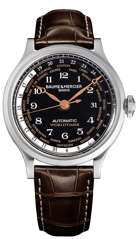 Baume & Mercier Capeland Watches Mens Black Self-winding Automatic MOA10134 Watch