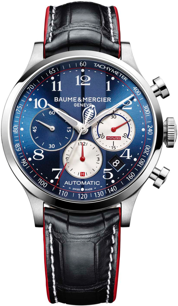 Baume & Mercier Capeland Watches Mens Blue Self-winding Automatic MOA10232 Watch
