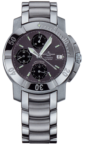 Baume & Mercier Capeland Watches Mens Grey Self-winding Automatic MOA8220 Watch