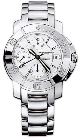 Baume & Mercier Capeland Watches Mens Silver Self-winding Automatic MOA8402 Watch