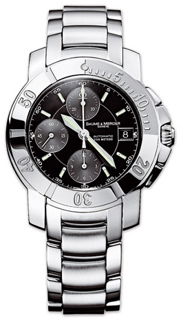 Baume & Mercier Capeland Watches Mens Black Self-winding Automatic MOA8502 Watch