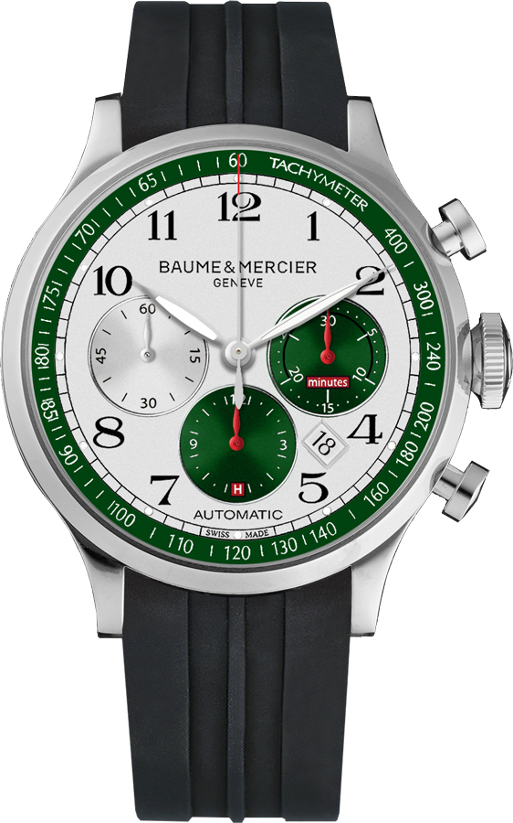 Baume & Mercier Capeland Watches Mens White Self-winding Automatic MOA10305 Watch