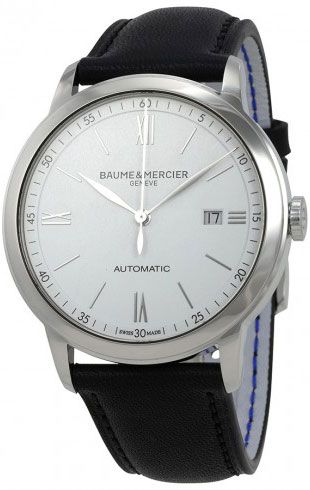 Baume & Mercier Classima Executives Watches Mens White Self-winding Automatic MOA10332 Watch