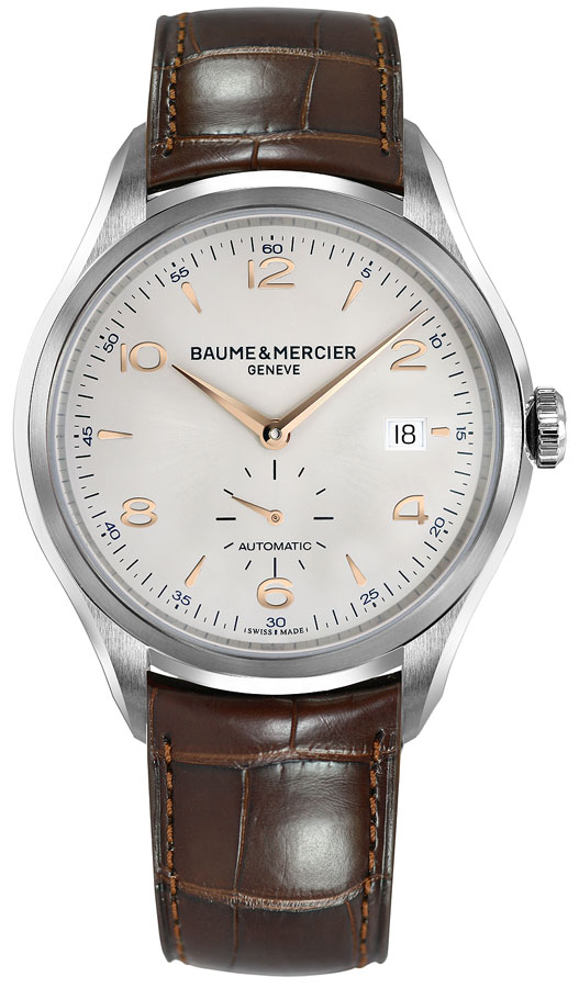Baume & Mercier Clifton Watches Mens Silver Self-winding Automatic MOA10054 Watch