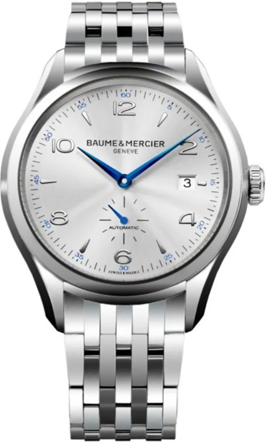 Baume & Mercier Clifton Watches Mens Silver Self-winding Automatic MOA10099 Watch