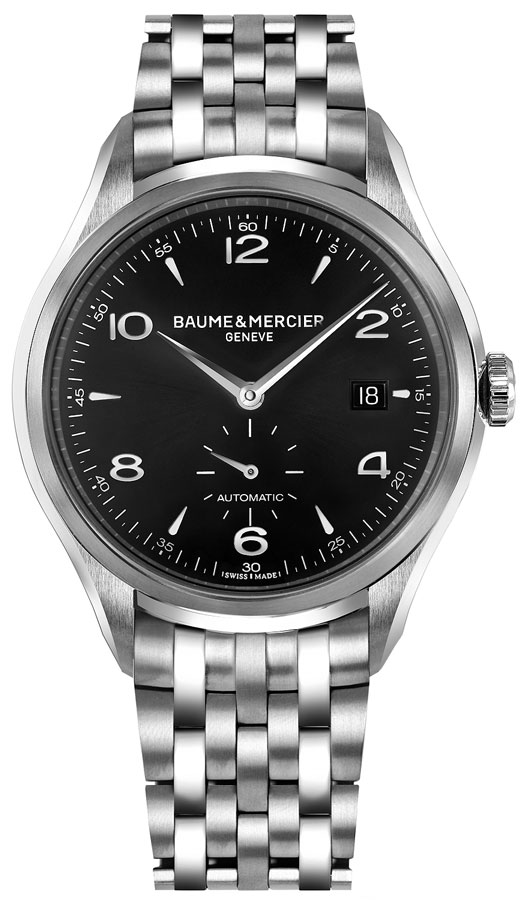 Baume & Mercier Clifton Watches Mens Black Self-winding Automatic MOA10100 Watch