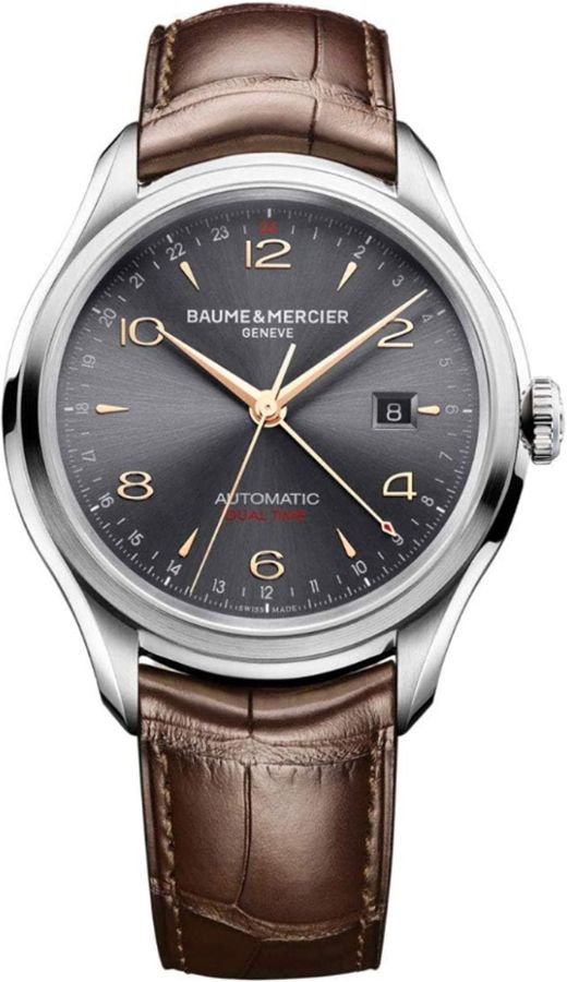 Baume & Mercier Clifton Watches Mens Grey Self-winding Automatic MOA10111 Watch
