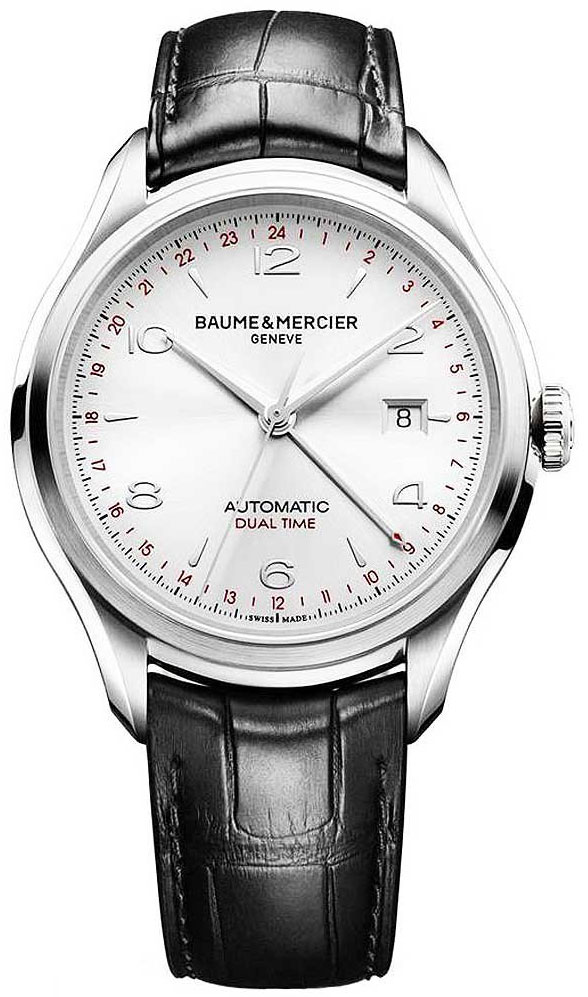 Baume & Mercier Clifton Watches Mens Silver Self-winding Automatic MOA10112 Watch
