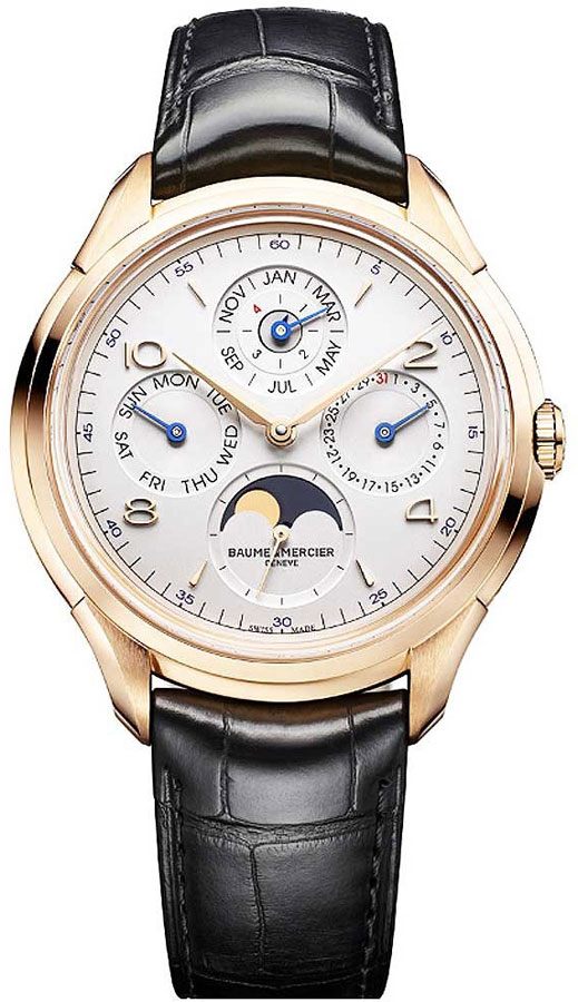 Baume & Mercier Clifton Watches Mens Silver Self-winding Automatic MOA10306 Watch