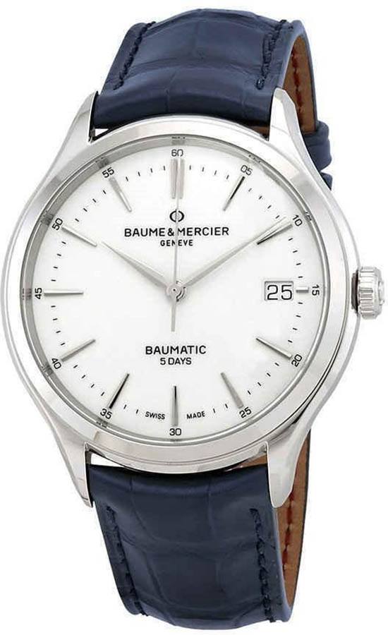 Baume & Mercier Clifton Watches Mens White Self-winding Automatic MOA10398 Watch