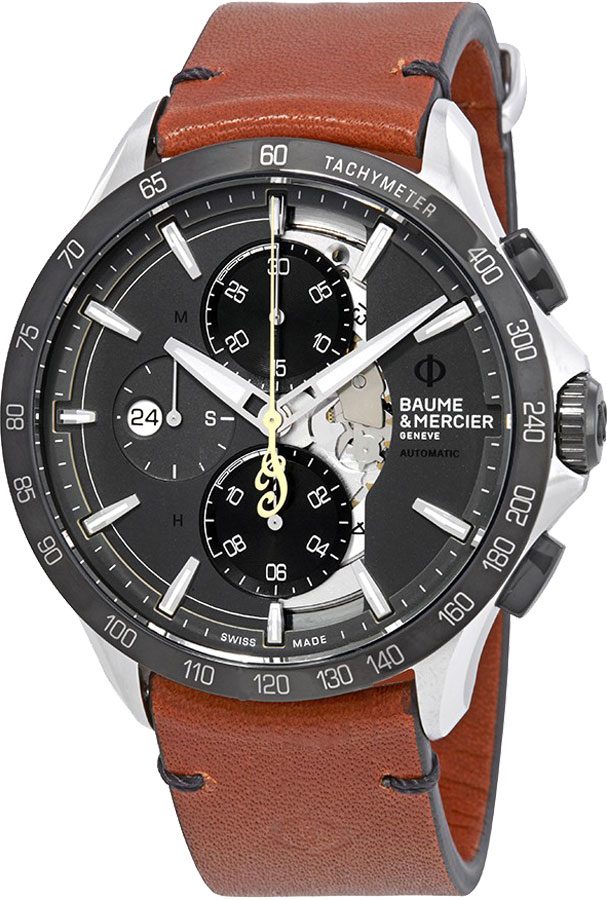 Baume & Mercier Clifton Watches Mens Grey Self-winding Automatic MOA10402 Watch
