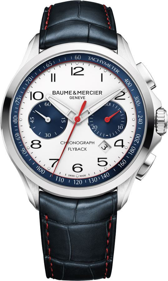 Baume & Mercier Clifton Watches Mens White Self-winding Automatic MOA10368 Watch