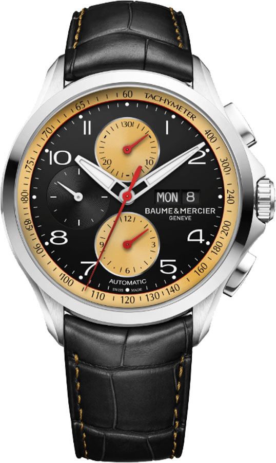 Baume & Mercier Clifton Watches Mens Black Self-winding Automatic MOA10371 Watch