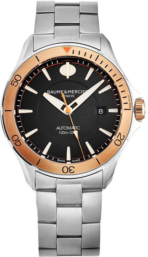 Baume & Mercier Clifton Watches Mens Black Self-winding Automatic MOA10423 Watch