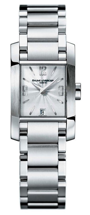 Baume & Mercier Diamant Watches Ladies Silver Battery Operated Quartz MOA8568 Watch