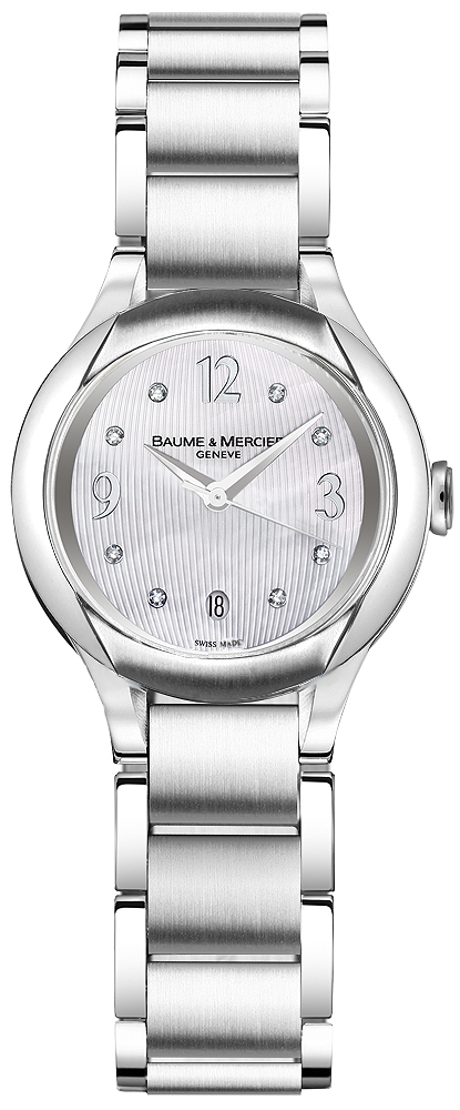 Baume & Mercier Ilea Watches Ladies Pearl White Battery Operated Quartz MOA8769 Watch