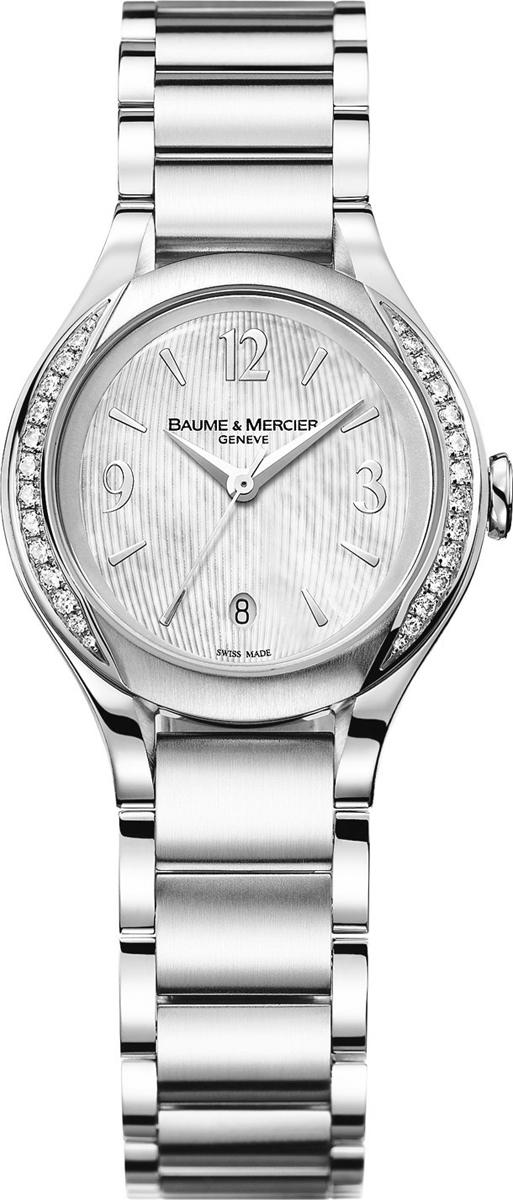 Baume & Mercier Ilea Watches Ladies Pearl White Battery Operated Quartz MOA8771 Watch