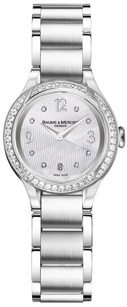 Baume & Mercier Ilea Watches Ladies Pearl White Battery Operated Quartz MOA8772 Watch
