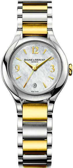 Baume & Mercier Ilea Watches Ladies Pearl White Battery Operated Quartz MOA8773 Watch