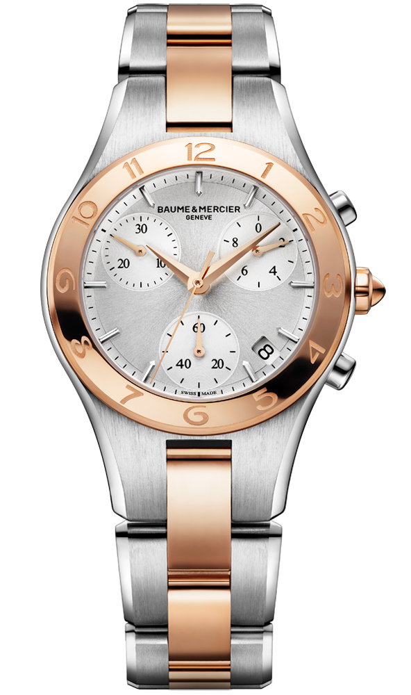 Baume & Mercier Linea Watches Ladies Silver Battery Operated Quartz MOA10016 Watch
