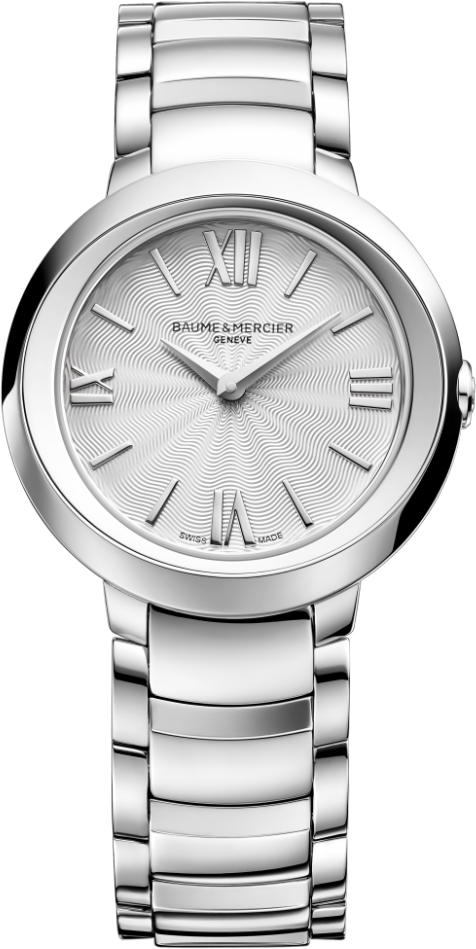 Baume & Mercier Promesse Watches Ladies Silver Battery Operated Quartz MOA10157 Watch