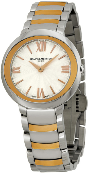 Baume & Mercier Promesse Watches Ladies Silver Battery Operated Quartz MOA10159 Watch